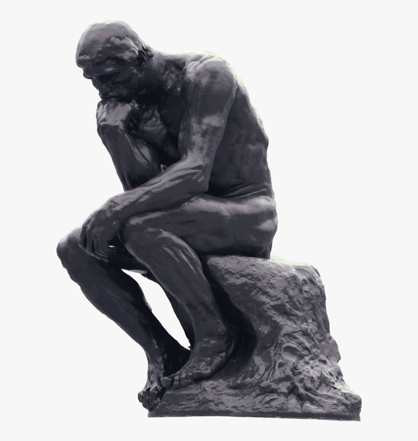 #freetoedit #the Thinker - Philosophical Values, HD Png Download, Free Download