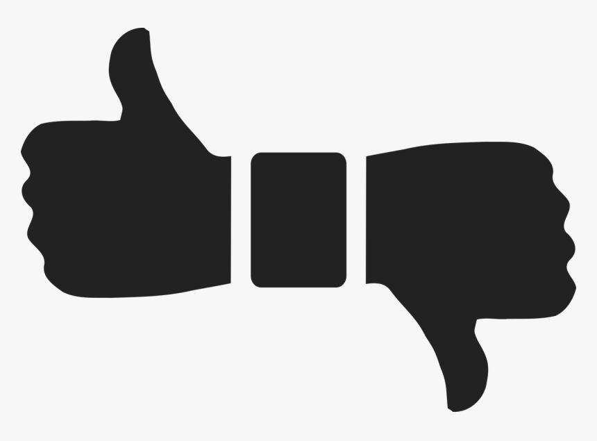 Facebook Ad Approval - Thumbs Up And Down Png, Transparent Png, Free Download