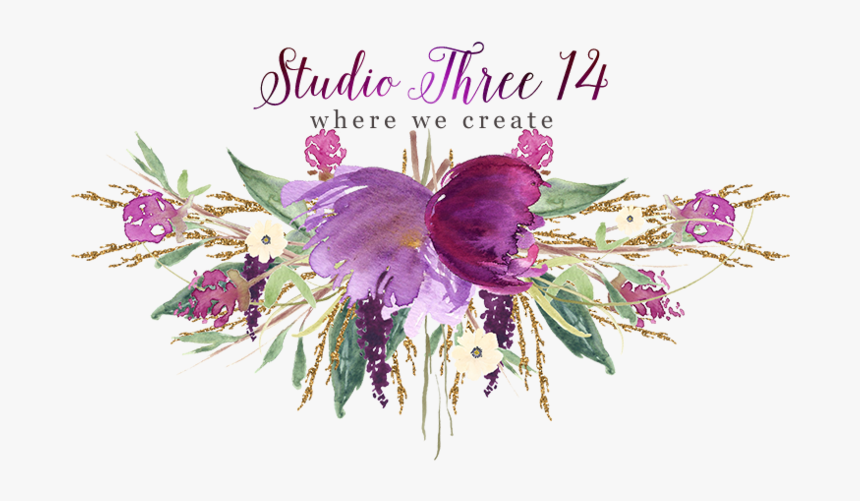 Studio Three - Violet Baby Shower Invite, HD Png Download, Free Download