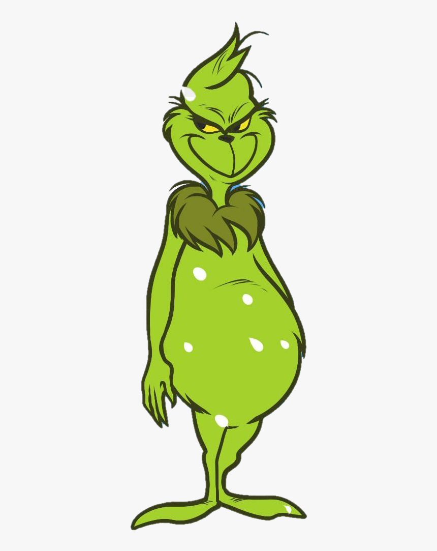 The Grinch Png Transparent - Grinch Cartoon Full Body, Png Download, Free Download