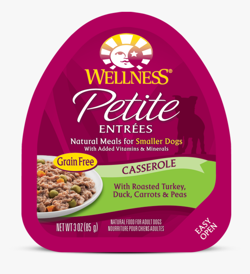 Casserole Turkey Duck - Wellness Dog Food Petite, HD Png Download, Free Download