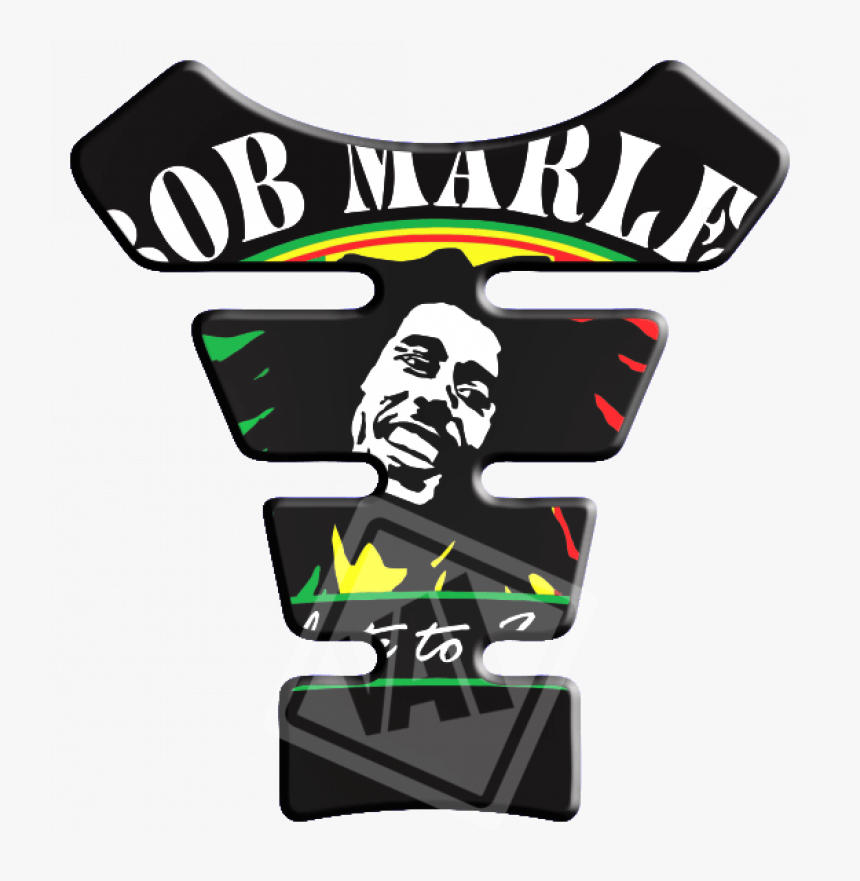 Adesivo Protetor De Tanque Bob Marley Clipart , Png - Bob Marley, Transparent Png, Free Download