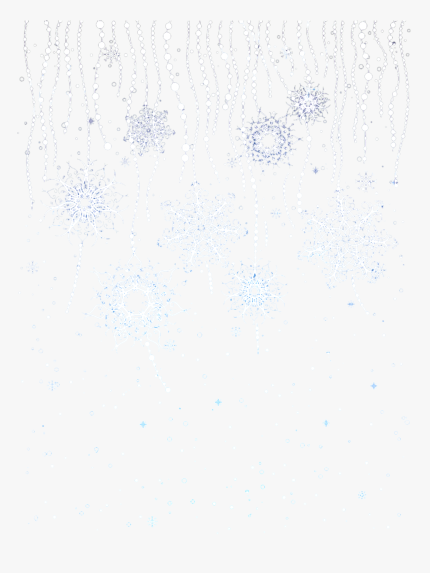 Snowfall Freezy Png Image - Snowflakes .png, Transparent Png, Free Download