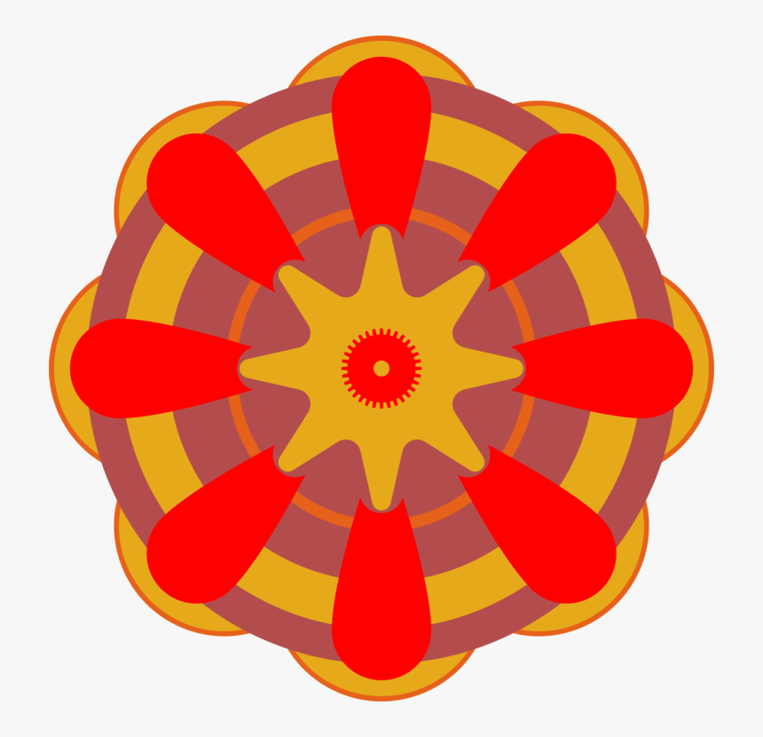 Flower,symmetry,area, HD Png Download, Free Download
