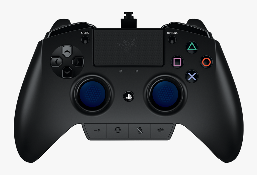 Raiju Controller Back Raiju Controller Front - Xbox Controller That Looks Like Ps4, HD Png Download, Free Download