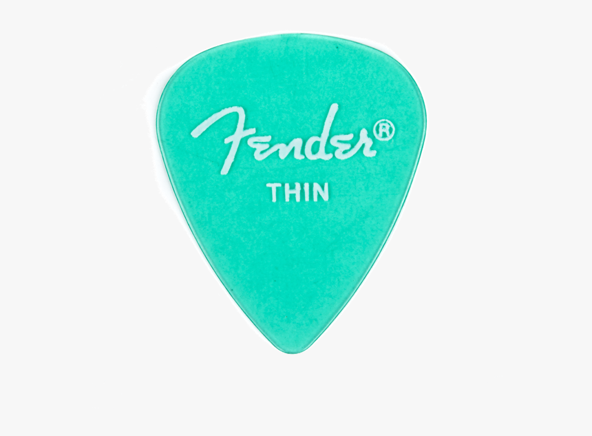 Fender California Clear Guitar Picks Thin, Surf Green - Fender, HD Png Download, Free Download