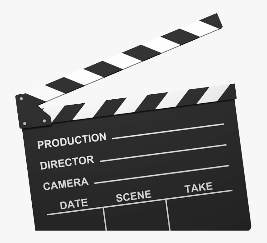 Clapperboard - Gambar Roll Film Png, Transparent Png, Free Download