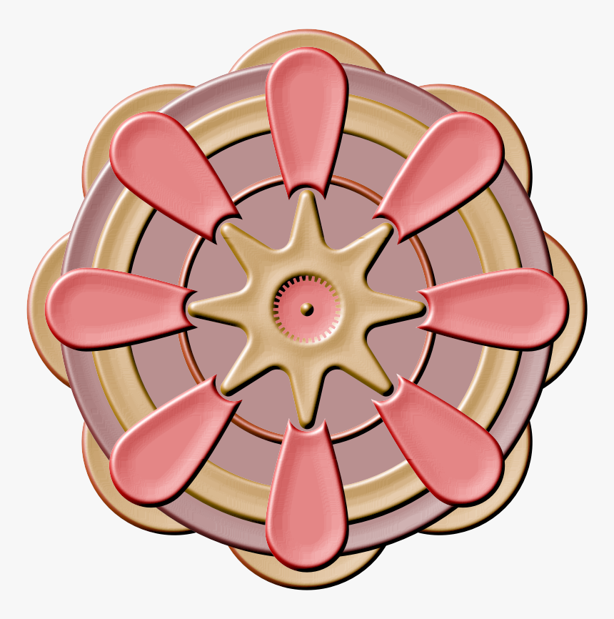 The Guitar Pick Mandala Cake - Sandwich Cookies, HD Png Download, Free Download