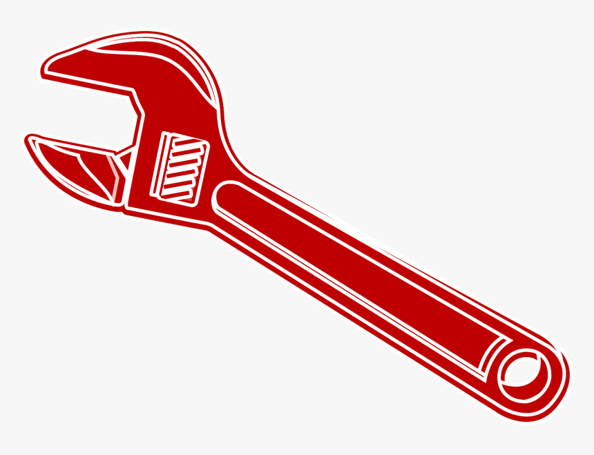 Red Wrench Clipart, HD Png Download, Free Download