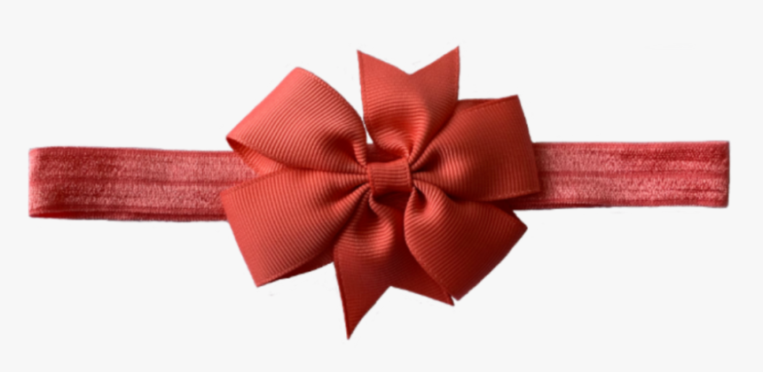 Baby Ribbon Bows , Png Download - Haarband Met Strik Rood, Transparent Png, Free Download
