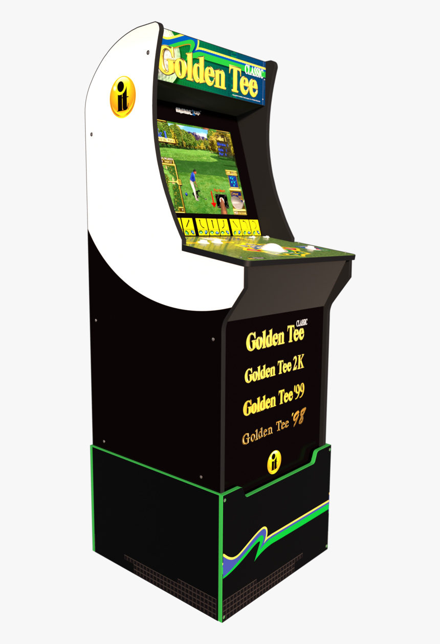 No Caption Provided - 1up Arcade Golden Tee, HD Png Download, Free Download