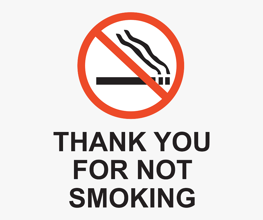 Sign, Symbol, Smoking, You, Rule, Forbidden, Prohibited - Thank You For Not Smoking Clip Art, HD Png Download, Free Download