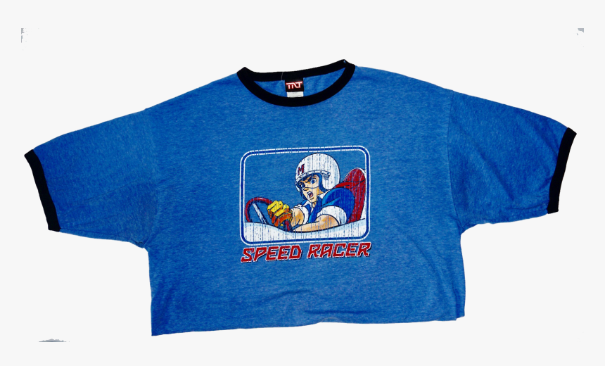 Speed Racer Ringer Tee-blue, HD Png Download, Free Download