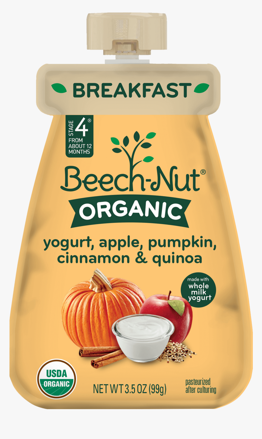 Transparent Real Pumpkin Png - Beechnut Organic Pouches, Png Download, Free Download