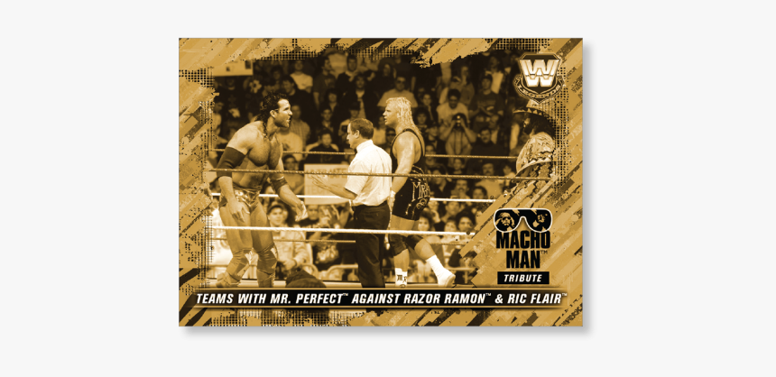 2018 Topps Wwe Heritage Teams With Mr - Mr Perfect Survivor Series 1993, HD Png Download, Free Download