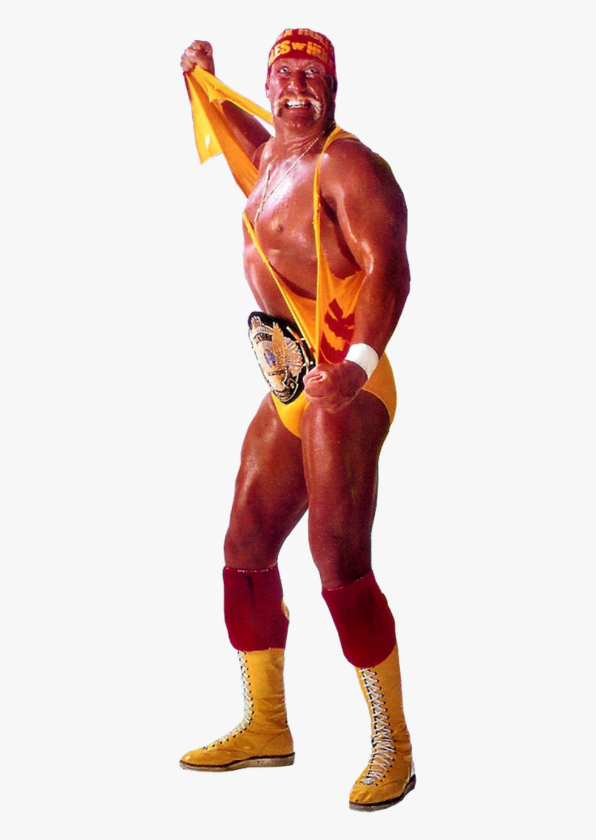 Hulk Hogan Wwf Champion Png, Transparent Png - kindpng