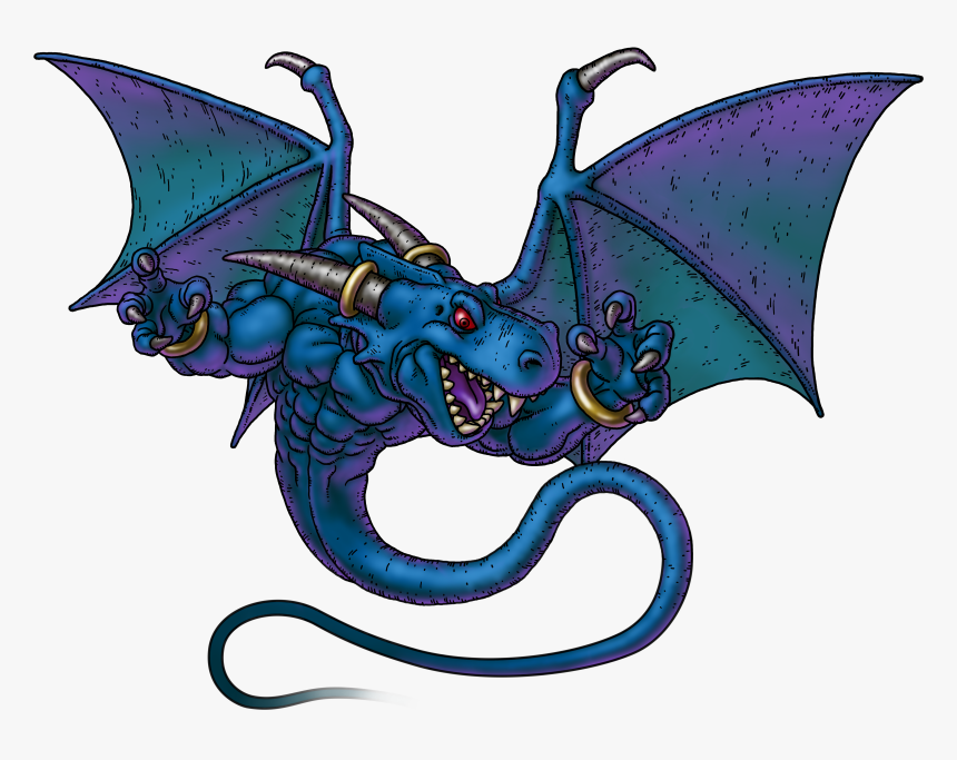 Blue Dragon Png, Transparent Png, Free Download