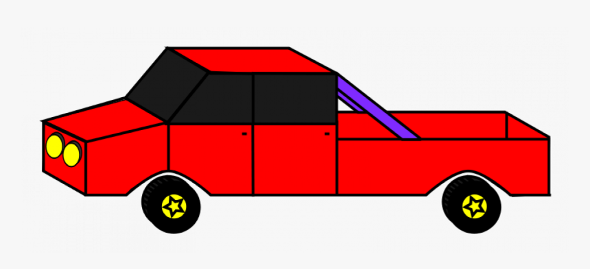 Cartoon Car Vector Graphics - Car Png 4x4 Cartoon, Transparent Png, Free Download