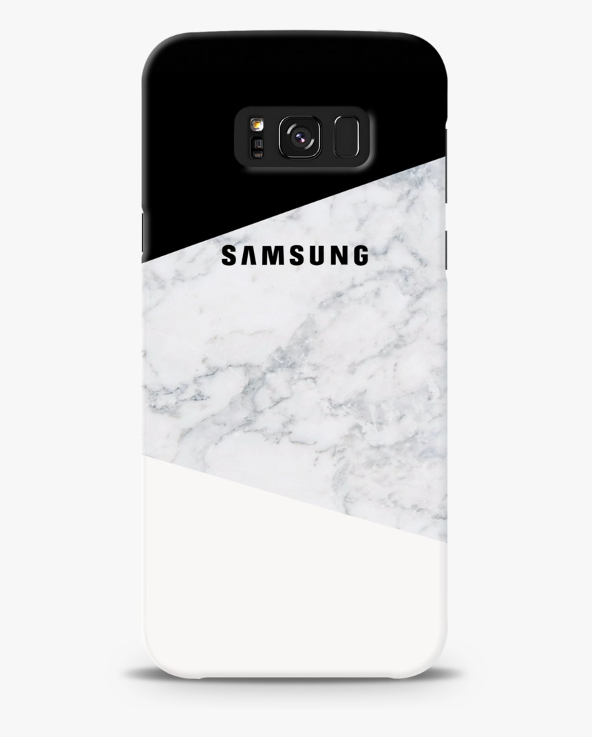 Geometric White Marble Cover Case For Samsung S8 Plus - Samsung, HD Png Download, Free Download