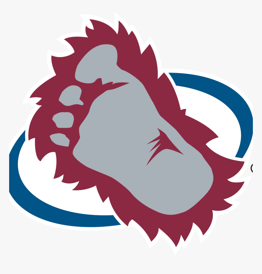 Colorado Avalanche Foot Logo, HD Png Download, Free Download