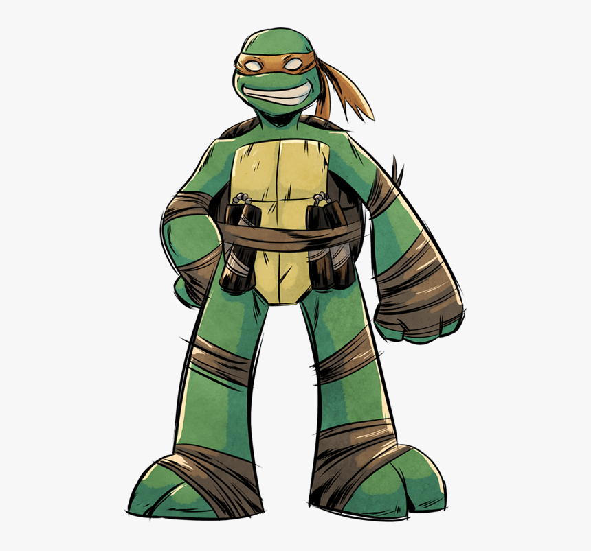 Tmnt Mikey Comic Style, HD Png Download, Free Download