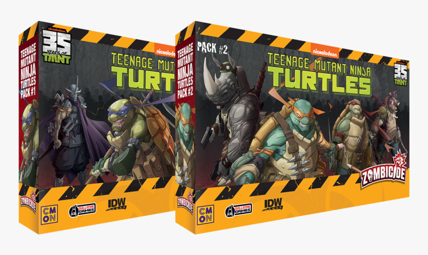 Zombicide Teenage Mutant Ninja Turtles, HD Png Download, Free Download