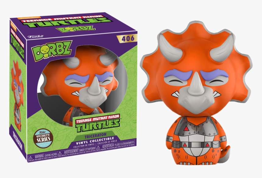 Transparent Teenage Mutant Ninja Turtles Png - Funko Dorbz Triceraton, Png Download, Free Download