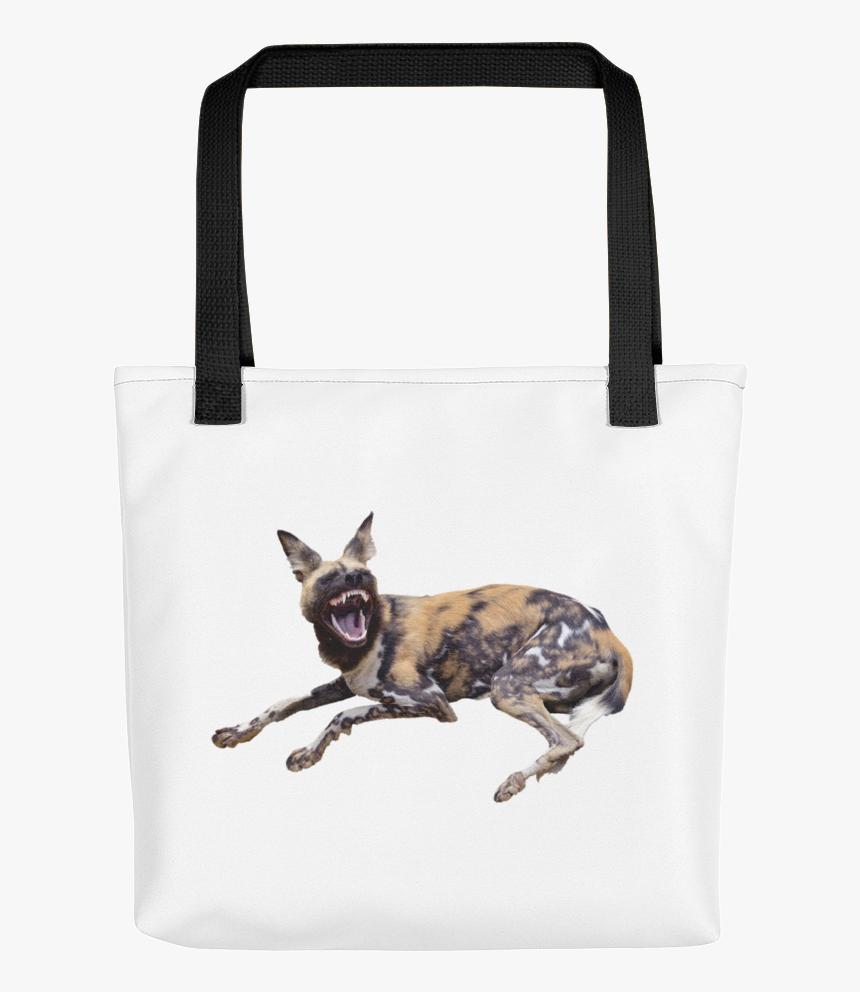 African Wild Dog Print Tote Bag"
 Class="lazyload Lazyload - Happy April Fools Day Dog, HD Png Download, Free Download