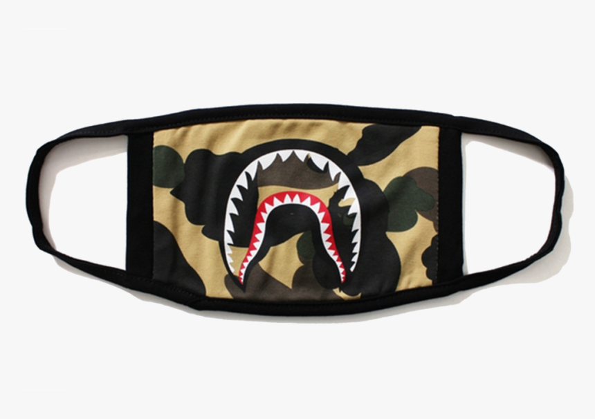 Bape Camo Shark Mask, HD Png Download, Free Download