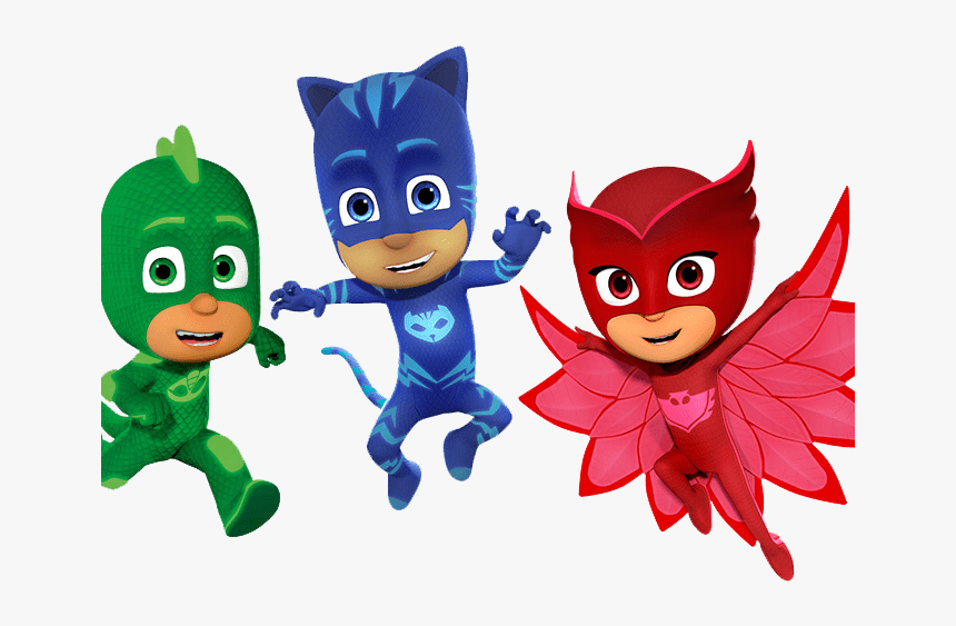 Pj Mask Png - Pj Max Cartoon Characters, Transparent Png, Free Download