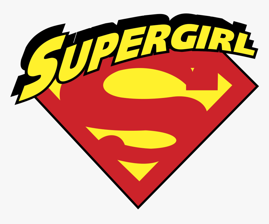 Action Supergirl Transparent Background Png - Supergirl Logo Png, Png Download, Free Download