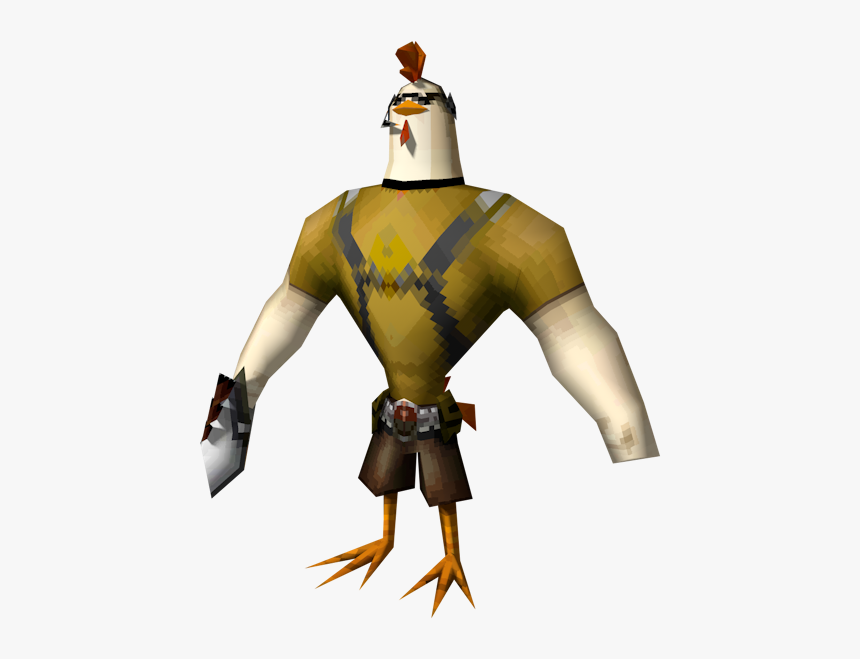 Download Zip Archive - Chicken Little Personaje Musculoso, HD Png Download  - kindpng