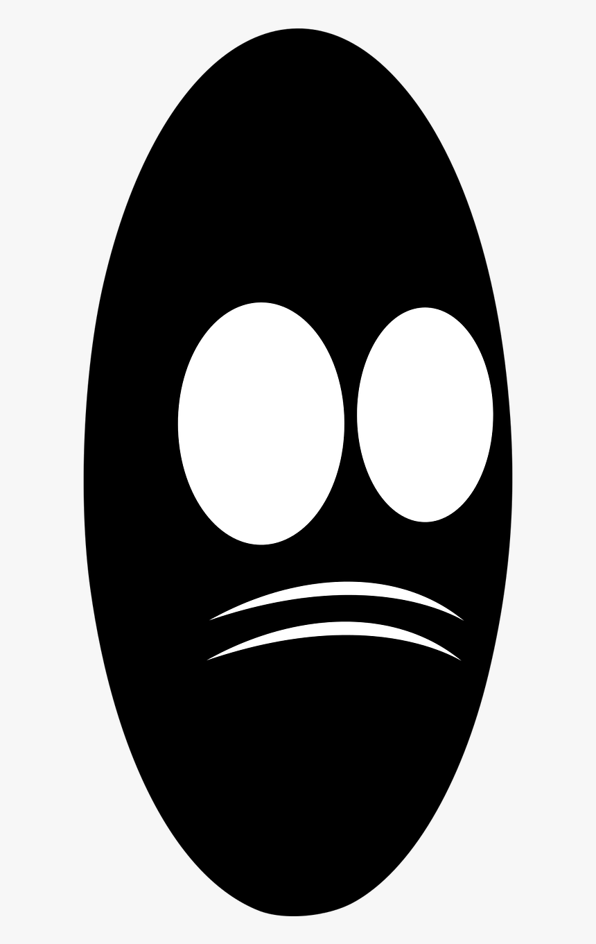 Black Face White Eyes, HD Png Download, Free Download