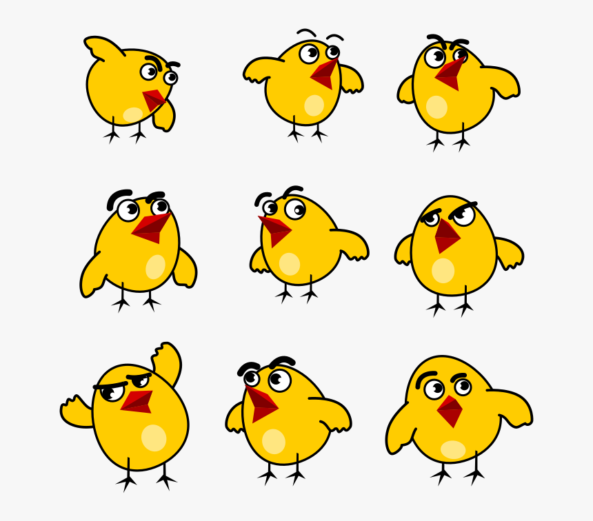 Nine Chickens - Nine Cliparts, HD Png Download, Free Download