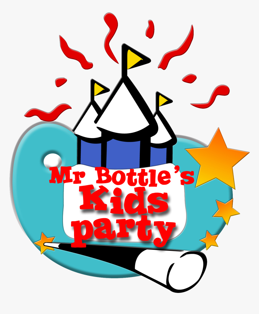 Transparent Kids Halloween Party Clipart - Mr Bottle's Kids Party Logo, HD Png Download, Free Download