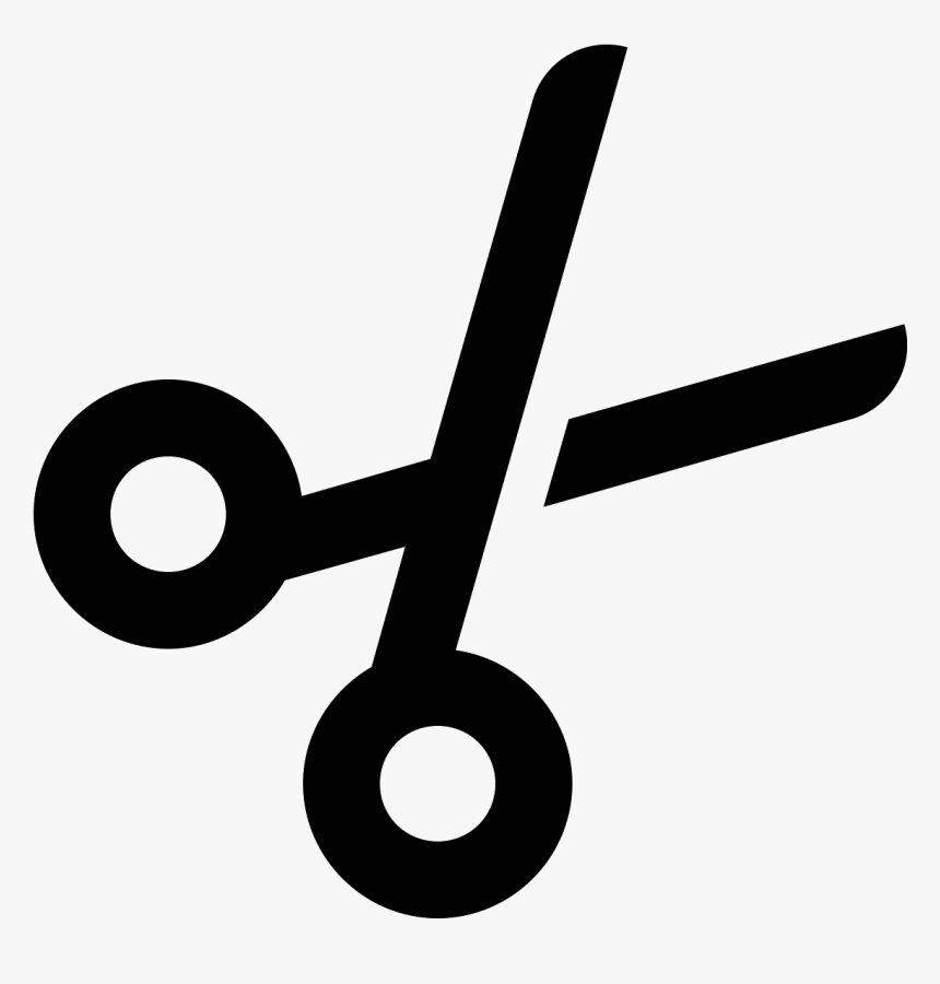 Tijeras Icono - White Scissors Icon Png, Transparent Png, Free Download