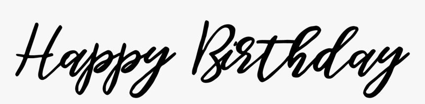 Happy Birthday Transparent Word Art, HD Png Download, Free Download