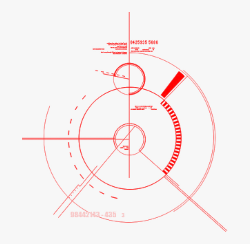 #red #circle #tech #technology #digital #weapon #target - Circle, HD Png Download, Free Download