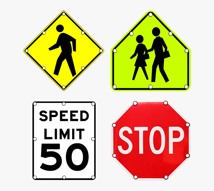 School Crossing Sign, HD Png Download, Free Download