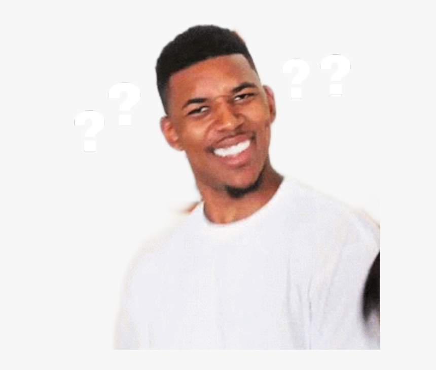 #confused #freetoedit - Meme Nigga Ask, HD Png Download, Free Download