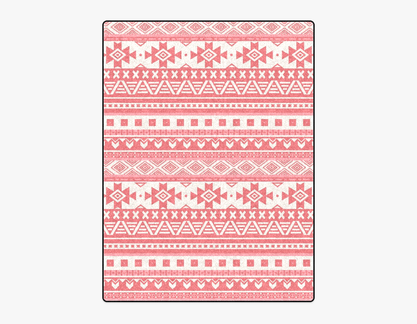 Fancy Tribal Border Pattern 08 Red Blanket 50"x60" - Scarf, HD Png Download, Free Download