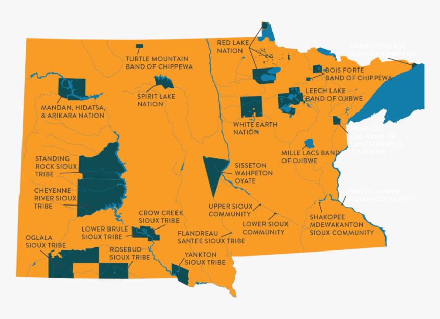 Mandan Hidatsa And Arikara Nation Map, HD Png Download, Free Download