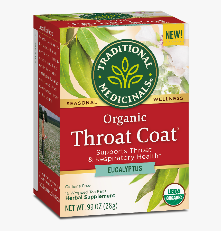 Traditional Medicinals Throat Coat, HD Png Download, Free Download