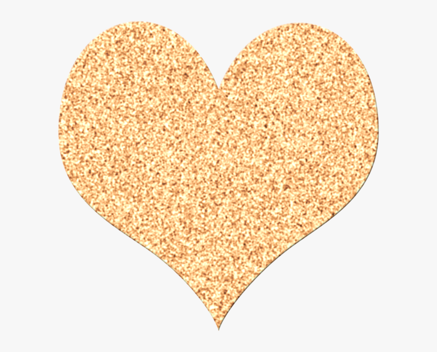 Transparent Background Gold Glitter Heart , Png Download - Transparent Background Glittery Heart Png, Png Download, Free Download