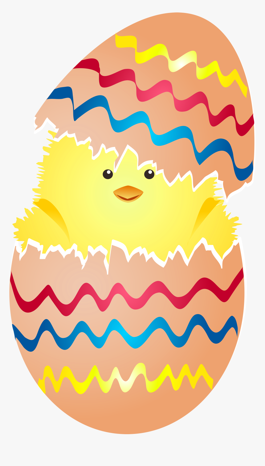 Cute Easter In Egg - Happy Easter Clipart, HD Png Download, Free Download