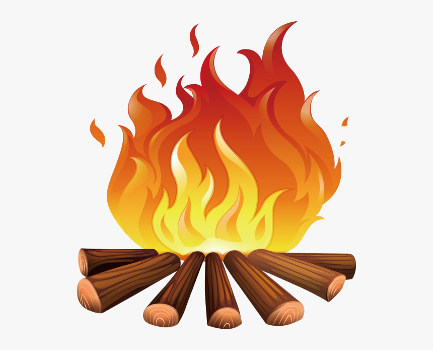 Burning Firewood Transparent Background - Starts With Letter F, HD Png Download, Free Download