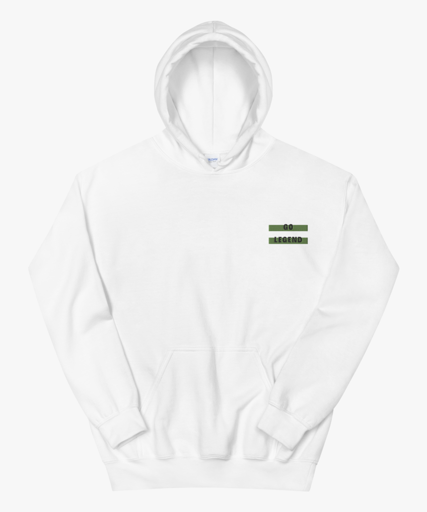 Go-2 Mockup Front Flat White - Hoodie, HD Png Download, Free Download