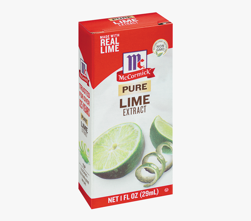 Mccormick® Pure Lime Extract - Mccormick Peppermint Extract, HD Png Download, Free Download