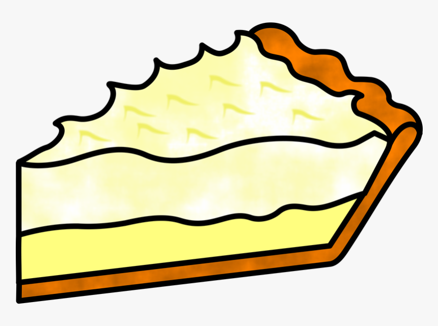 Pies Clipart Lemon Meringue Pie - Lemon Meringue Pie Clipart, HD Png Download, Free Download