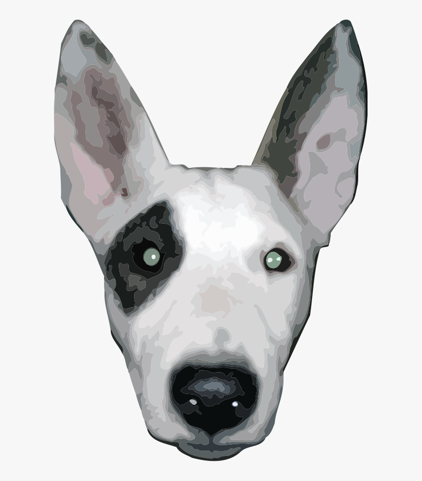 Highres, Bullterrier Head Svg Clip Arts - راس كلب Png, Transparent Png, Free Download